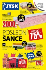 Jysk Nabdka tdne od 8.8.2013, strana 1 