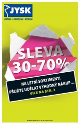 Jysk aktuln letk, strana 1 